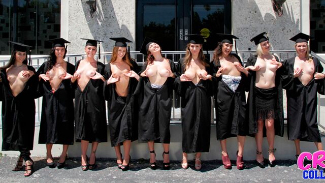 Fiery Alex Chance and Paisley Parker - public sex - Crazy College GFs