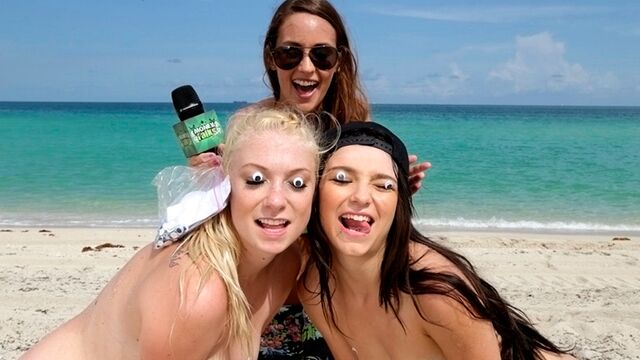 Ffm clip with lustful Esmi Lee and Gianna Nicole from Money Talks