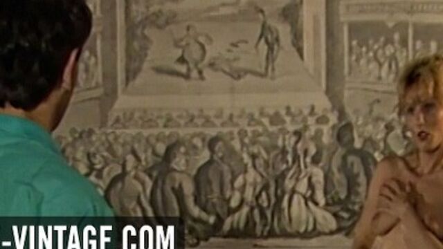 Coniglietta in film vintage di XXX-Vintage