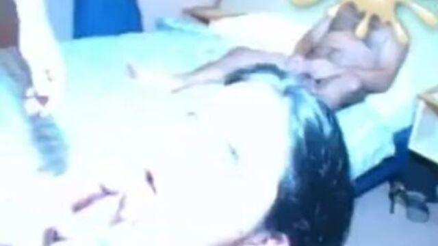 Appealing Lauren's bukkake video