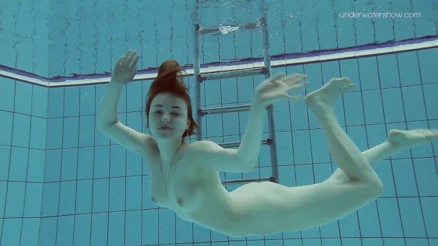 Solo female movie with beauty Lada from Underwater Show