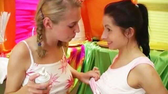 Oral dirt with superb Andrea and Stefani from Nasty Angels