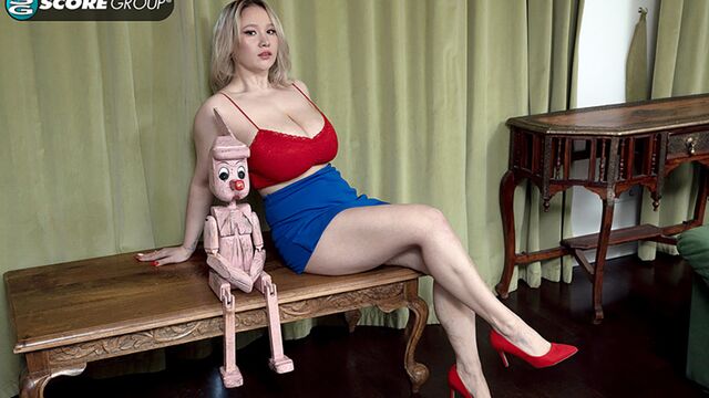 La folle Katie Rose en vedette dans sexe longues jambes