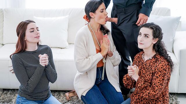 Traumhafte Lyra Lockhart und Aria Carson - Dicker Schwanz XXX-Film - Mylf Classics