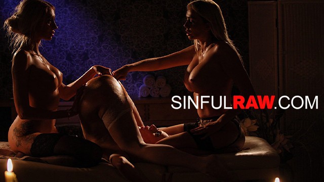 Sinful Raw - threesome action