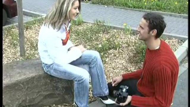 Escena de la apasionada ángel de flaca 