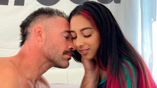 Bellesa Films featuring Kiarra Kai's oral sex