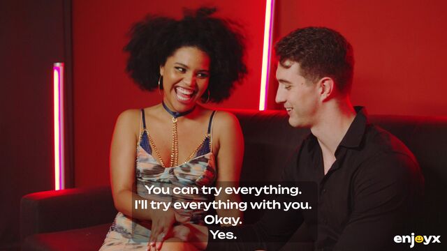 बड़े स्तन अश्लील Enjoyx से कठोर  Selva और Jimmy Bud के साथ