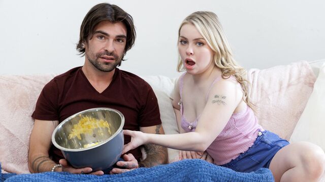 Peitos naturais pornô da Haley e Lucky