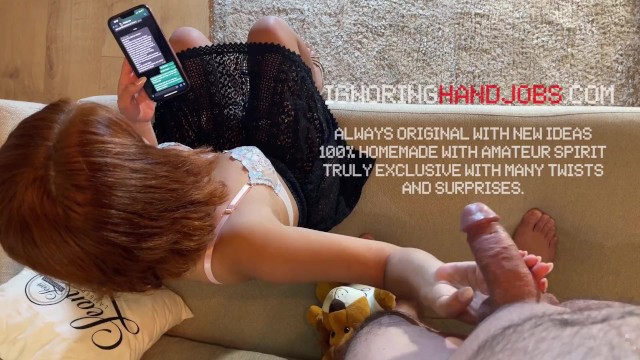 Femdom xxx with sublime Marina Gold from Ignoring Handjobs