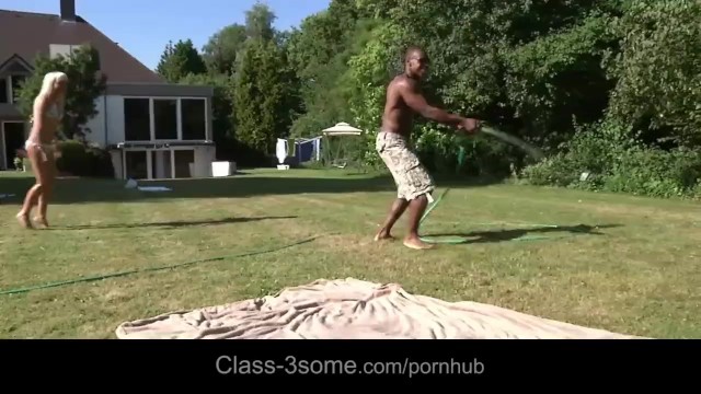 La noble  Nataly Von - xxx de trío - Class-3some