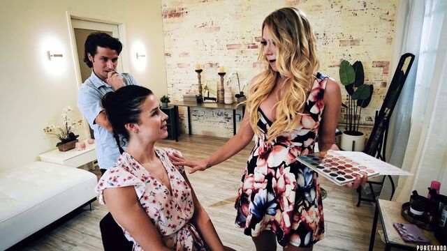 Katie and Kylie's missionary scene