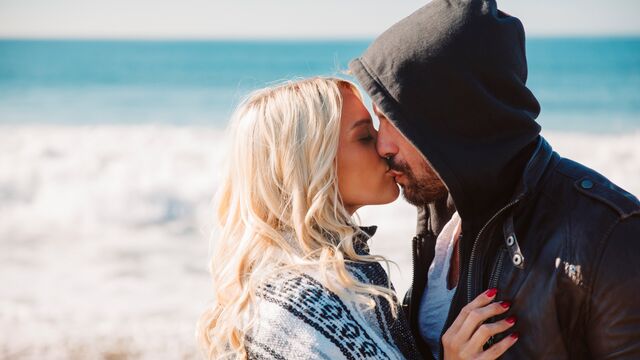 Tempting Kenna James's legs on shoulders trailer