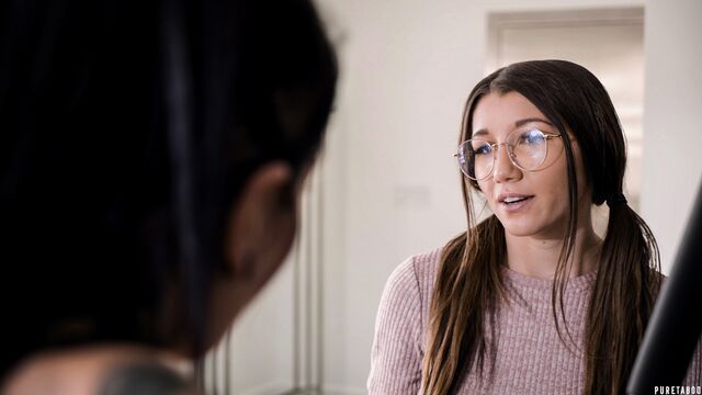 Pure Taboo featuring Aiden Ashley and Maya Woulfe's skinny xxx