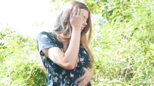 Stupefying Kay J at big tits movie