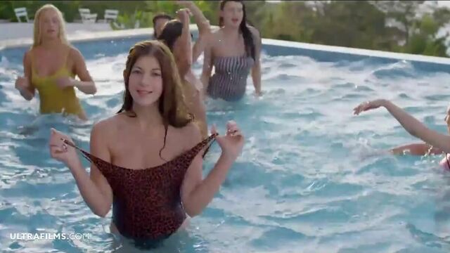 Lucy Li and Gina Gerson's titplay movie by Ultra Films