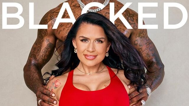 Eva Angelina in Kurvig Fickfilm von Blacked.Com