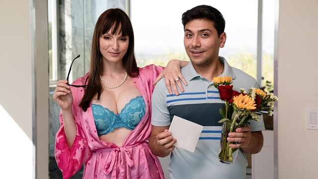 Adorable Lexi Luna - bedroom scene - Mommy’s Boy