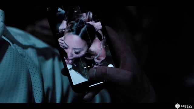 Squeaky Kazumi's cum in mouth dirt