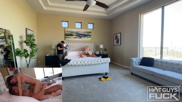 Fascinating Iris's big cock smut