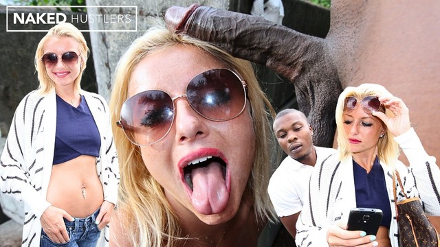 Brandy Wine em realidade ação no Naked Hustlers