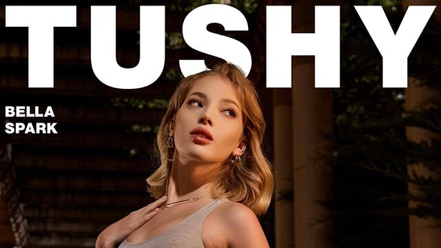 Riprese scopata laterale con vittoriosa Bella Spark di Tushy