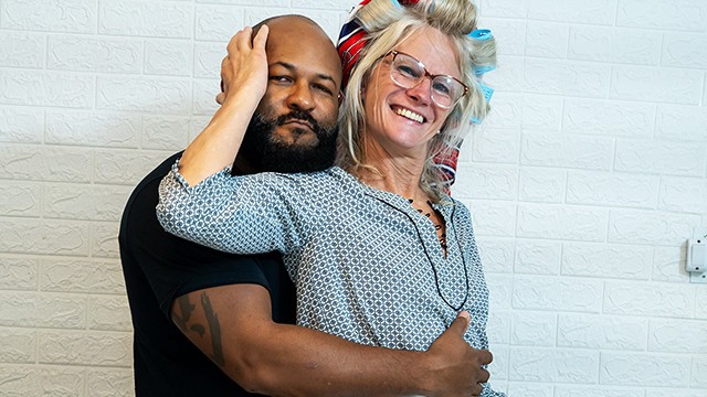 Filmato maturo con bell'aspetto zuccherina