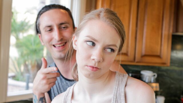 Flattering Abi Grace's deep throat dirt