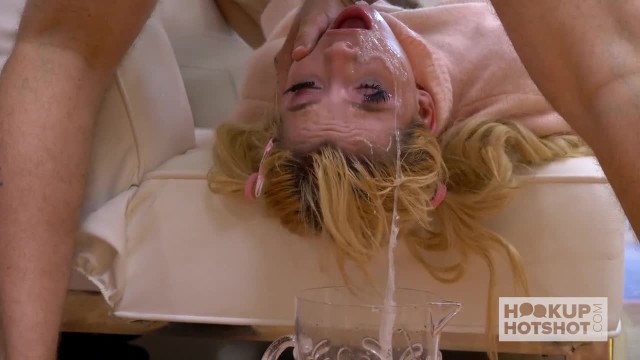 Horny Bryan and Kenzie's face fuck action