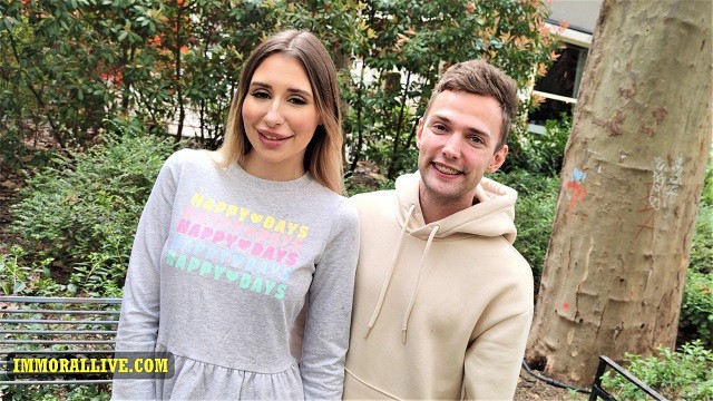 Piccante Porno Dan - riprese gola profonda - Immoral Family