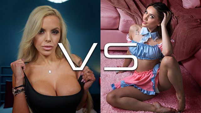 जीतना Nina Elle और Sera Ryder में अभिनय किया सह शॉट दृश्य