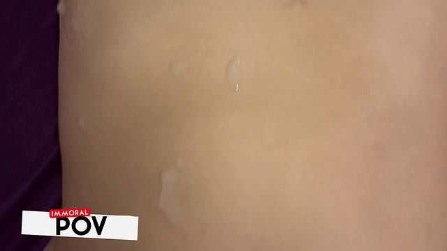 Immoral POV featuring Courtney Blue and Chad Rockwell's doggystyle smut