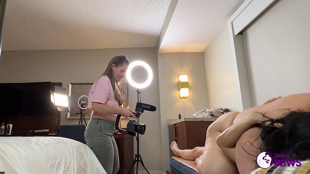 Fascinating queen bee at rough movie