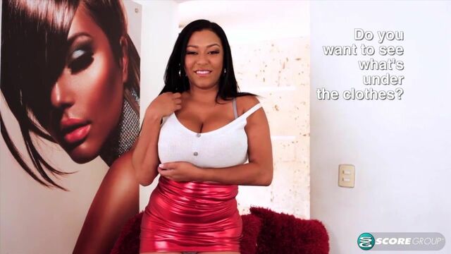 Romantic Shanie Gaviria - big ass trailer - Latina