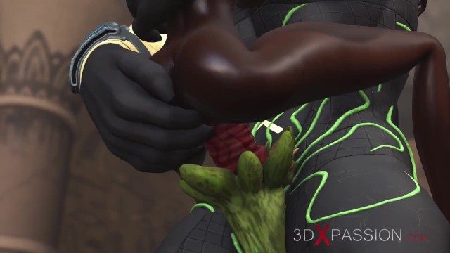 Porno scopata in piedi con Anubis e Egypt