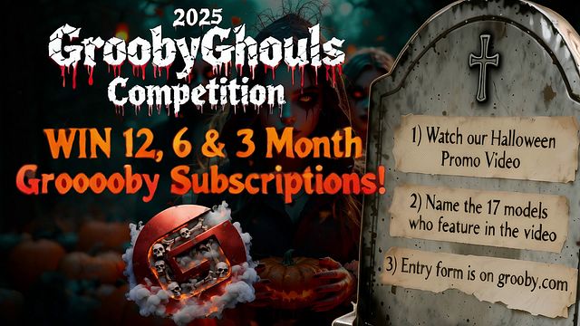 Grooby Girls präsentiert Honig's Cosplay Porno