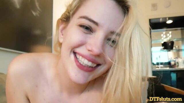 Ffm clip with consummate Abbie Maley and Kenna James from DTF Sluts