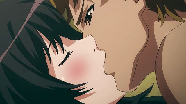 Reverse cowgirl dirt with desirable bimbo from Hentai Universe