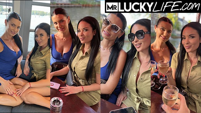 Mr Lucky Life présente vidéo plan à 3 de Anissa Kate et Ania Kinski