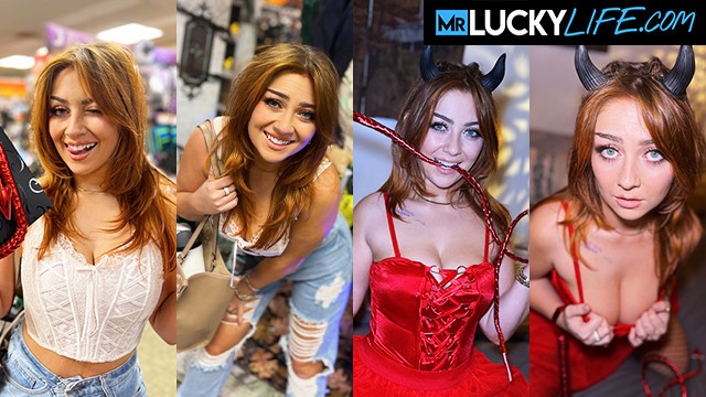 Contenu de cul arrondi avec la bombe Kira Fox de Mr Lucky Life