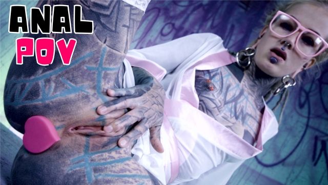 Sultry Anuskatzz and Lily Lu at ass plug scene