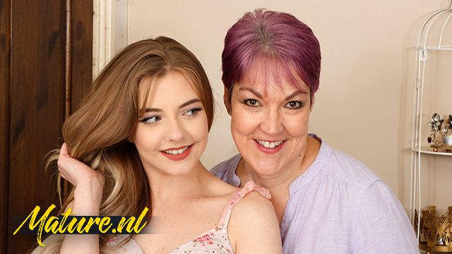 Cunning Blonde and Layla's taking pictures movie