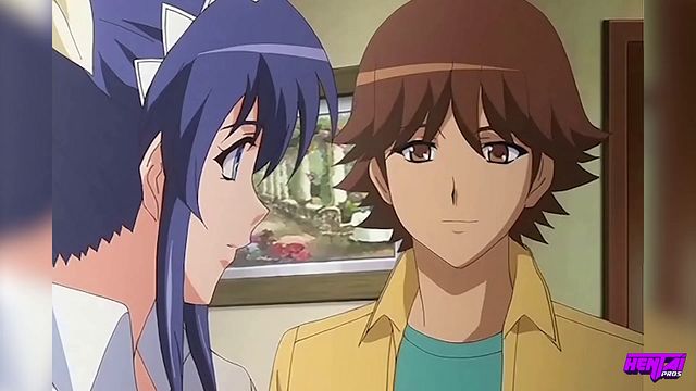 Hoochie's masturbating action by Hentai Pros