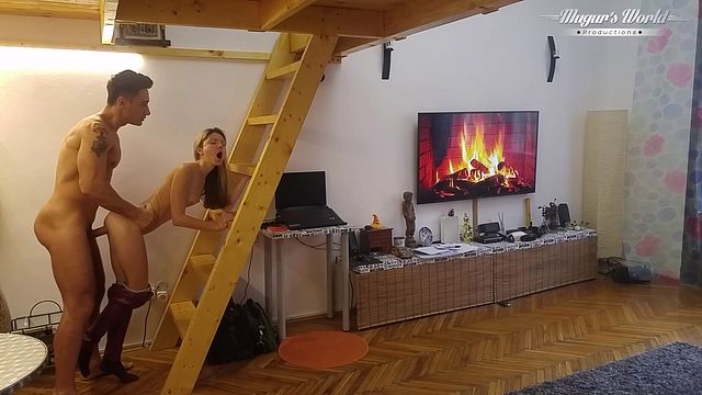 Mugur et Gina Gerson dans bande-annonce seins naturels de Mugur Porn