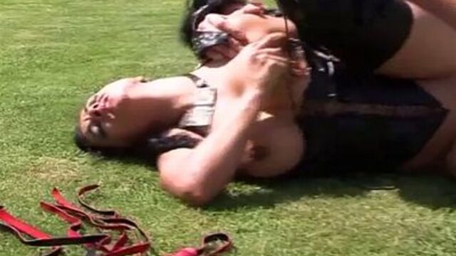 Stylish fancy bit at latex trailer