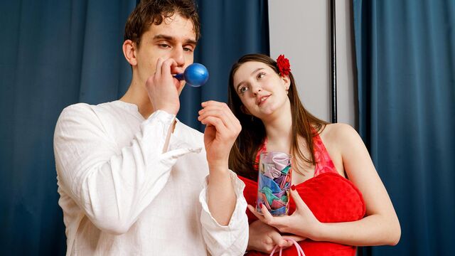 Brown hair smut with bubbly Silver Valkyrie from Club Sweethearts