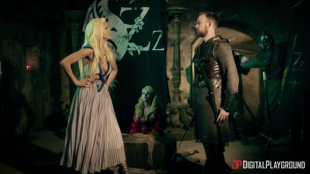 Striking Tina Kay and Rebecca More's small tits movie