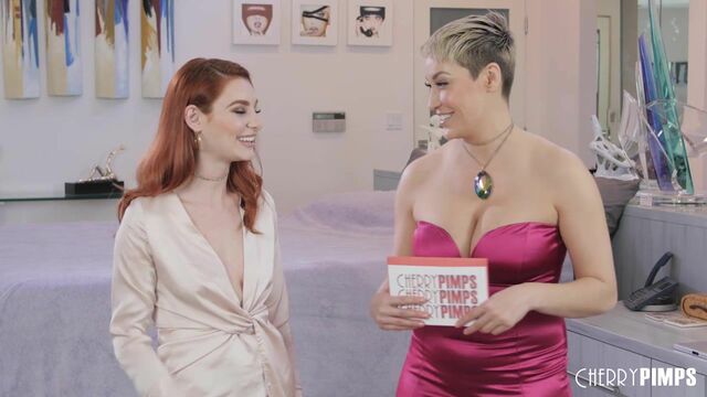 Incrível Lacy Lennon em cabelo longo clipe