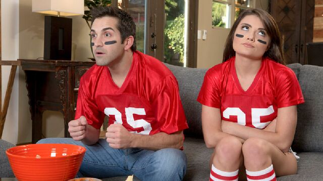 Brunette trailer with lascivious Adria Rae from Babes