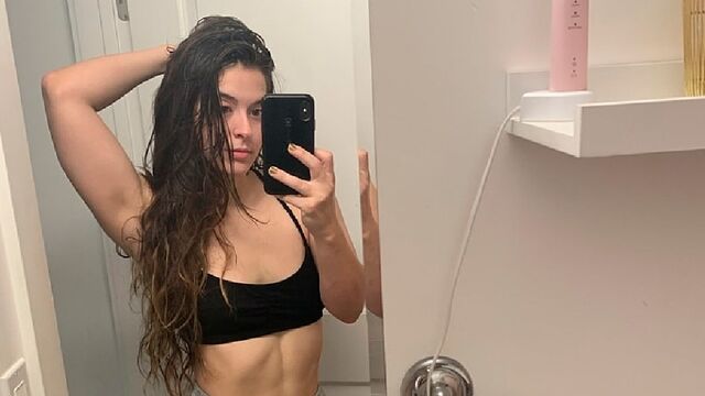 Analized featuring Abbie Maley's doggystyle scene